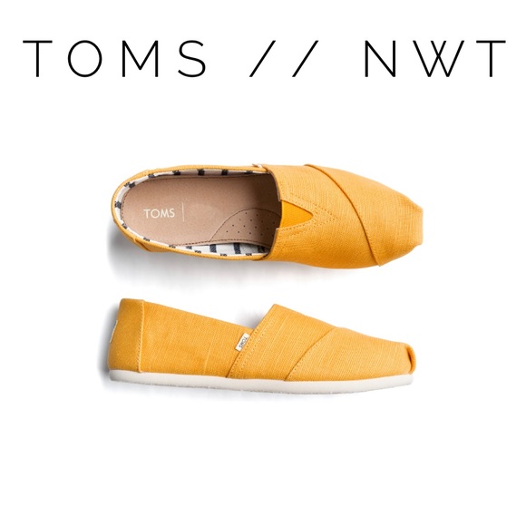 Toms Shoes - NWT - TOMS Slip-on Flats in Mustard